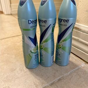 Degree Advanced Antiperspirant Spray Trio